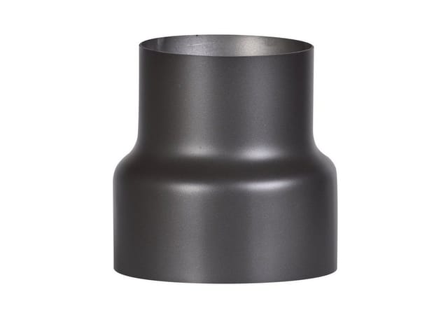 Reduzierstück ø 150/120 mm, schwarz Wandstärke 2 mm