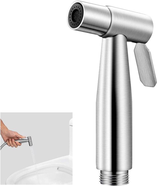 Handbrause Für Die Toilettenreinigung Und Körperpflege – Edelstahl – Für Toiletten, Badezimmer Und Haustiere