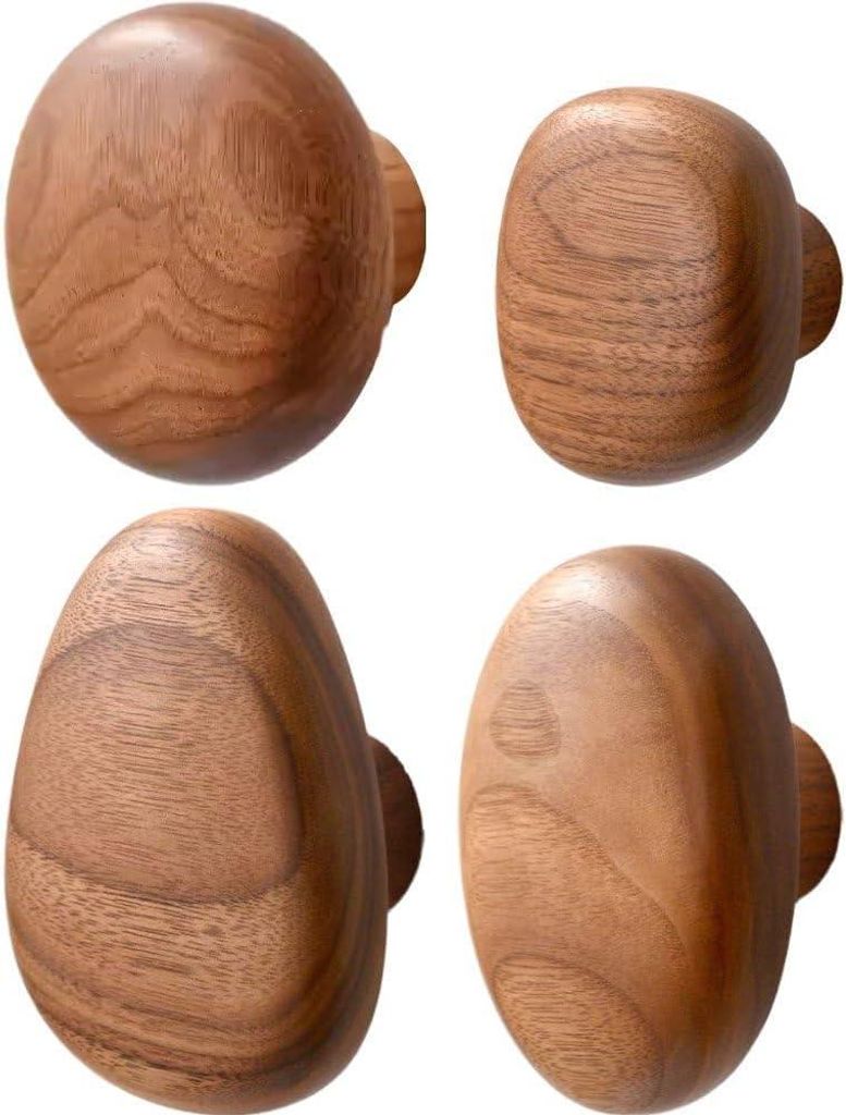 Dekorative Holzhaken, Handgefertigt, Geeignet Zum Aufhängen Von Mänteln Und Accessoires.