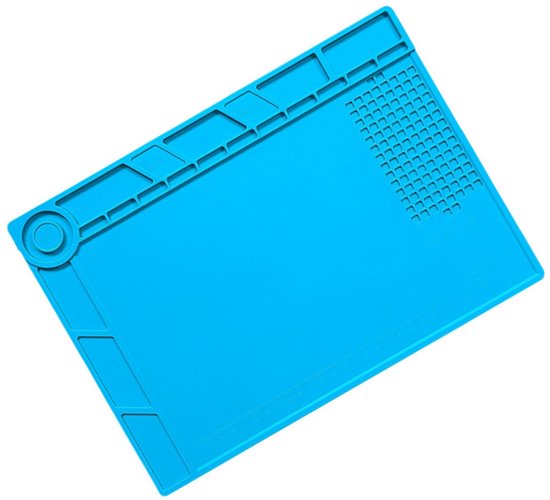 Silikonmatte – Tischset – Hitzebeständige Silikon-arbeitsmatte – Matte Für Motherboard-reparatur Und Lötarbeiten – 350 X 250 X 6,6 Mm