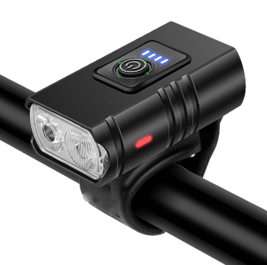 Diese Fahrradlampe Ist Per Usb Aufladbar, Verfügt Über 6 Beleuchtungsmodi Und Ist Ein Set Aus Vorder- Und Rücklicht Mit Hoher Leuchtkraft.