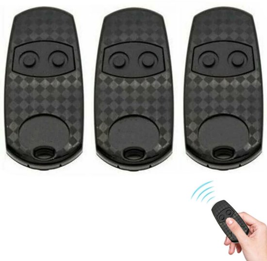 Top432ev Fernbedienung, 3er-pack - Feste Codefrequenz 433,92 Mhz.