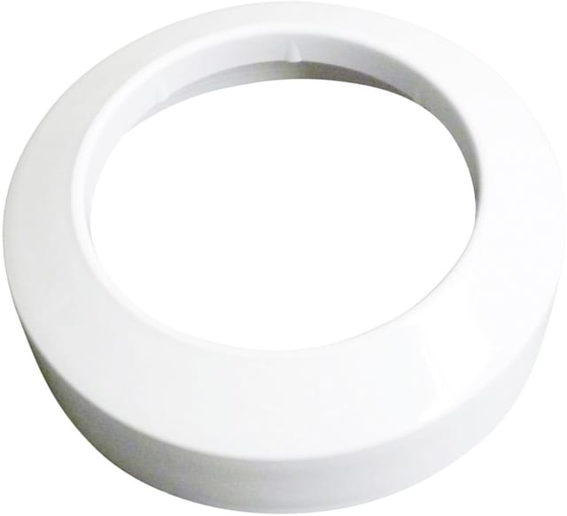 Wisa - WC-Rosette weiß, 5 cm, flache Ausführung Spülrohre & Abläufe