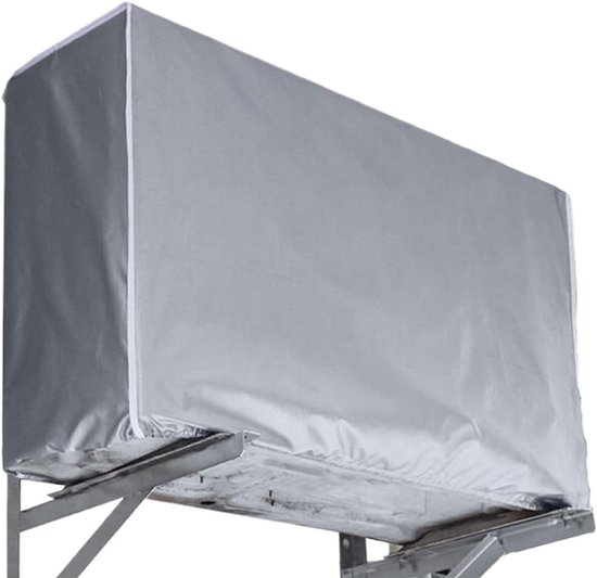 Klimaanlagenabdeckung Für Den Außenbereich, Wasserdichter Staubschutz Für Außenfensterklimaanlagen (86 X 35 X 60 Cm)