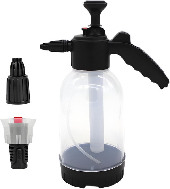 Autowasch-schaumsprüher, Hochdruck-schaumsprüher, 55-grad-fächersprühung, 2000 Ml, Inklusive Autosprüher Und Blumensprüher.