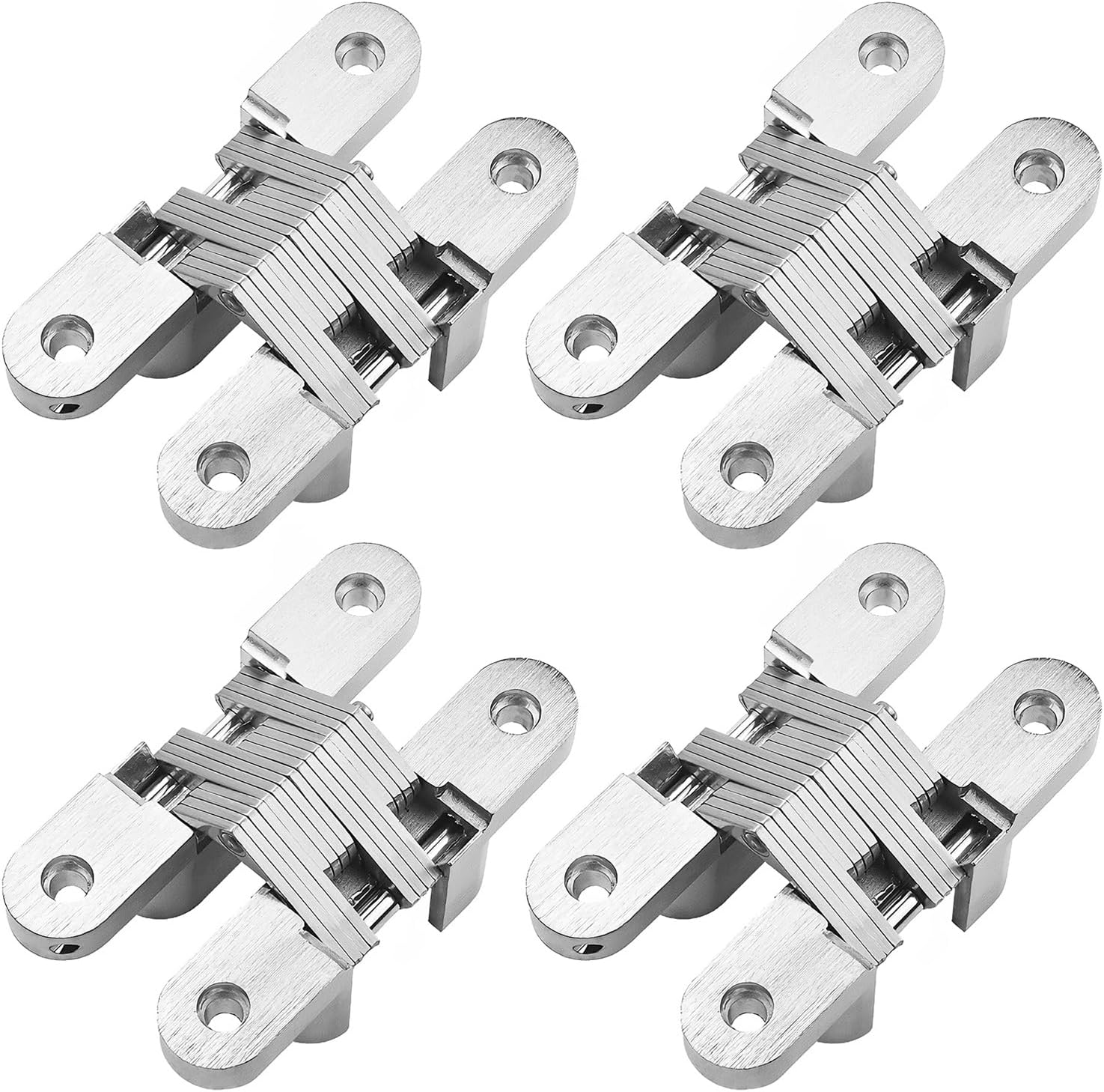 Verdeckte Scharniere, Möbelbeschläge, Scharniere Für Falttüren, 95 Mm, 4er-pack, Tragkraft: 40 Kg