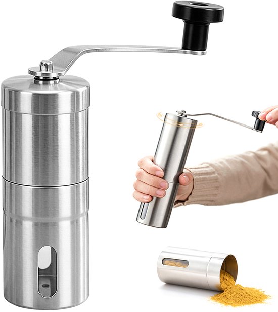 Tablettenmühle Aus Edelstahl – Abnehmbarer Manueller Pulverzerkleinerer – Für Senioren, Kinder Und Haustiere