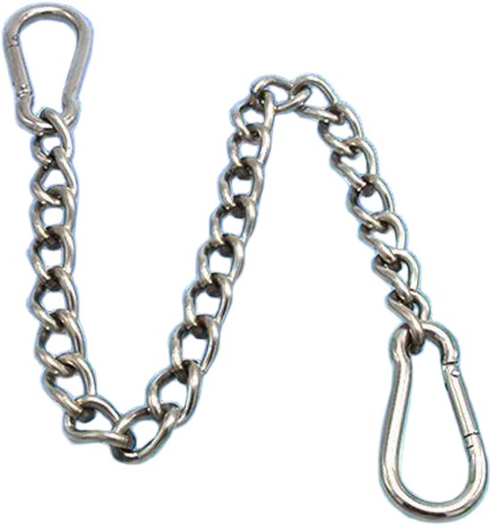 Eine Kette Mit Zwei Karabinerhaken Zum Aufhängen Des Stuhls (kettenlänge 66 Cm).