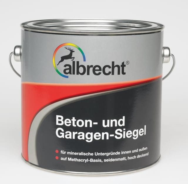 Beton- und Garagen-Siegel 2,5 l kieselgrau ral 7032 Betonsiegel - Albrecht