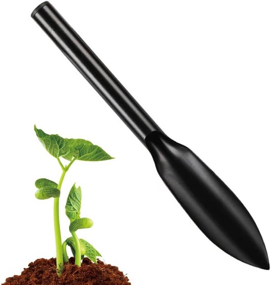 Gartenkelle Mit Rutschfestem, Weichem Gummigriff - Zum Umpflanzen, Hacken, Versetzen, Nivellieren, Graben Und Pflanzen (32 Cm X 5 Cm)