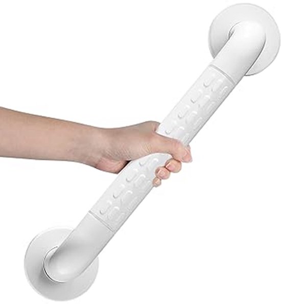 Wandhaltegriff, 50 Cm, Rutschfest, Mit Reflektorstreifen, Metallgriff, Wandhaltegriff Für Bad/dusche/wc, Duschhaltegriff, Wc-haltegriff