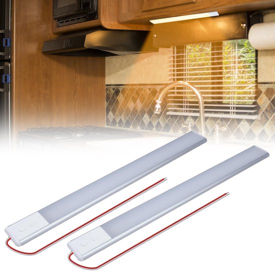 2er-pack Led-leuchten Für Wohnmobile, 12-v-led-leuchten Für Wohnmobile, Dimmbare Led-leuchten Für Wohnmobile, Led-dachleuchtenleiste