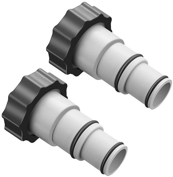 Zwei Adapter Für Intex-pools – Pumpen-ersatzschlauchadapter – 32-mm- Und 38-mm-poolschlauchadapter – Mit Innengewinde – Poolschlauchanschluss