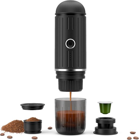 Wiederaufladbare, Tragbare 12-v-espressomaschine, Kompatibel Mit Nespresso