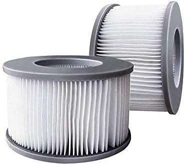 2-teiliger Warmwasserbadfilter Für Mspa-schlauchpools, Aufblasbare Badewannen Und Whirlpools – Ersatzfilterkartuschen