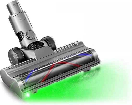Motorisierte Bodenbürste Mit Led-beleuchtung, Staubdichter Bodenreiniger, Kompatibel Mit Dyson V6 Dc58 Dc59 Dc62 Dc72