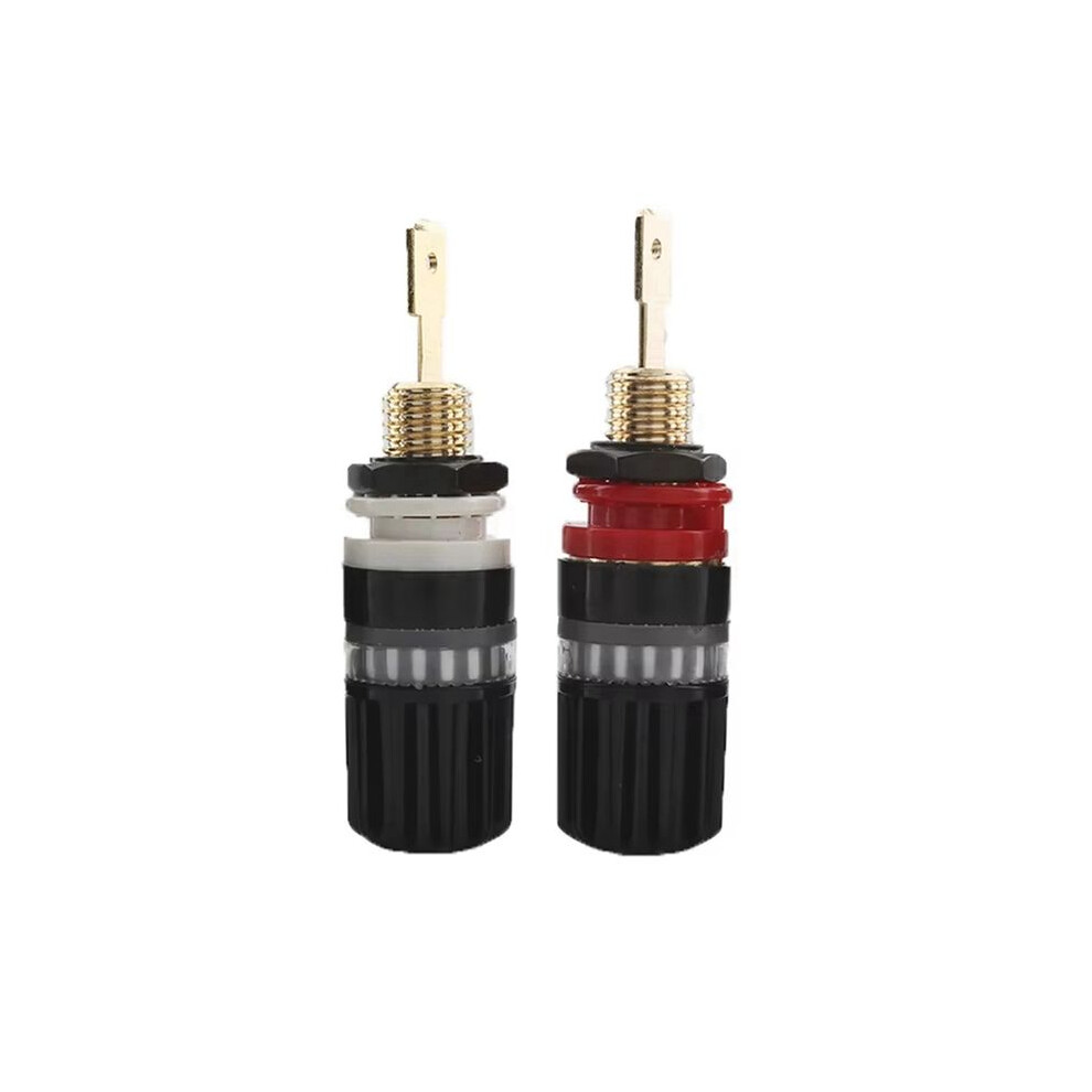 Hochwertige Lautsprecherklemmen, Audiophile Verstärker-lautsprecherklemmen, Bananenstecker-audioanschlussadapter