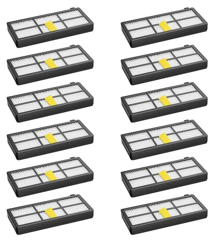 12-teiliges Filterset Für Irobot Roomba 800/900 Serie (800 850 860 880 890 960 980) Staubsauger