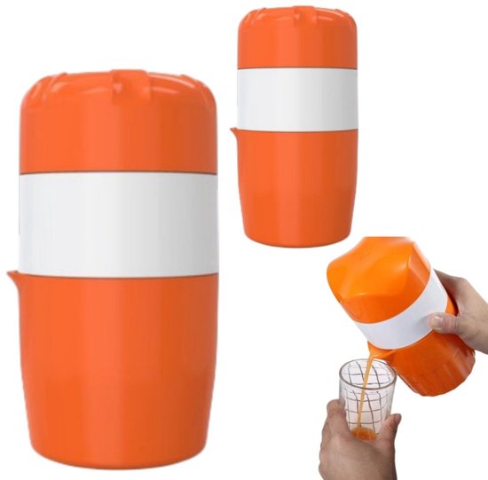 2er-pack Manuelle Zitruspresse Für Orangen Und Zitronen (9 X 9 X 17,5 Cm)