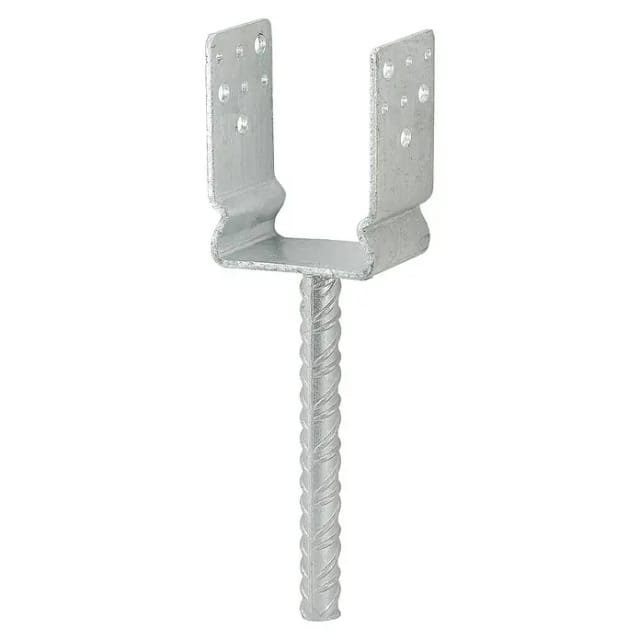 Vormann - Schwere Stützenschuhe feuerverzinkt 121 x 60 x 125/325 mm Pfostenträger