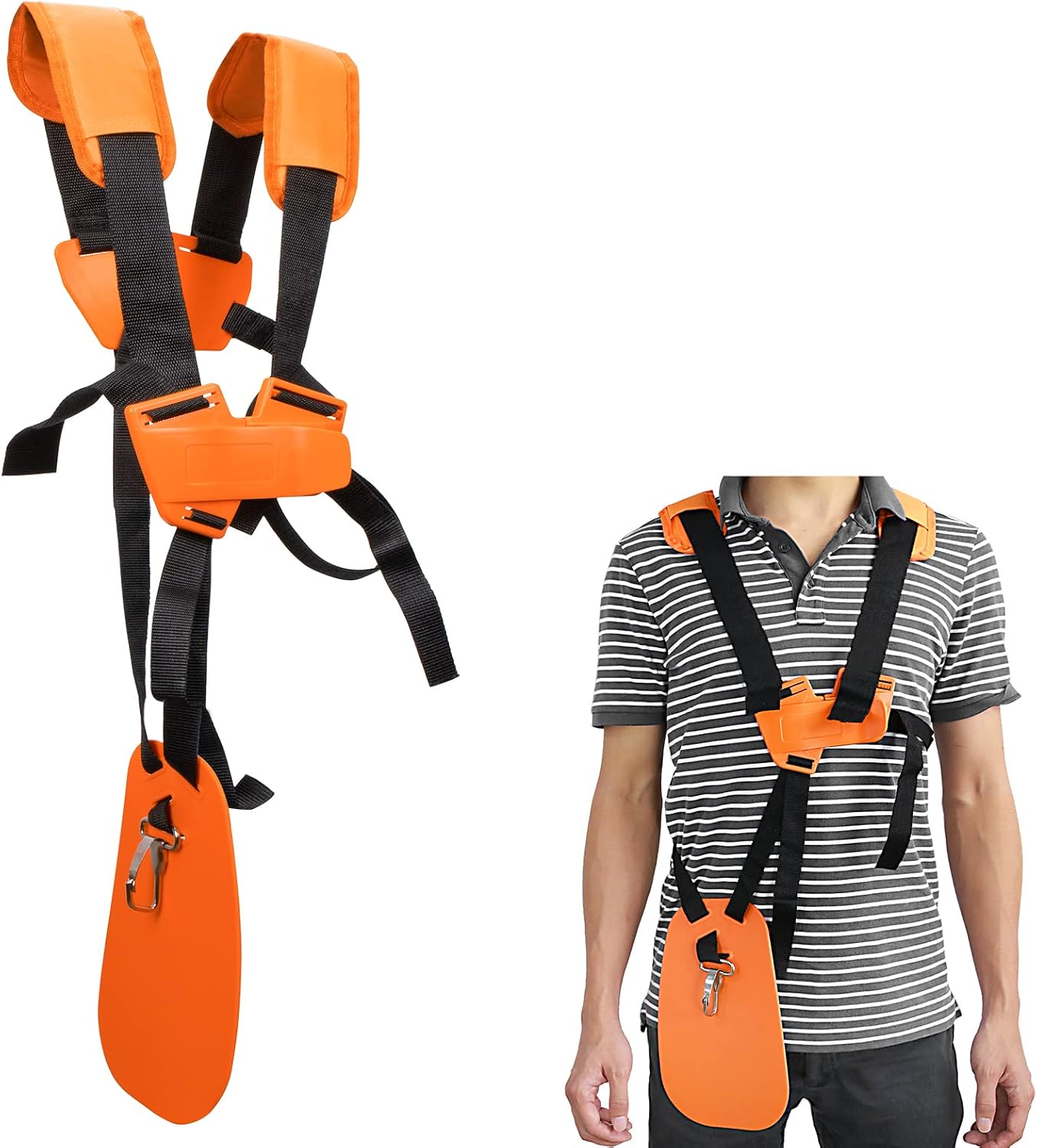 Tragegurt Für Rasentrimmer Mit Doppeltem Schultergurt – Passend Für Nylon-tragegurt Für Stihl Trimmer Und Freischneider