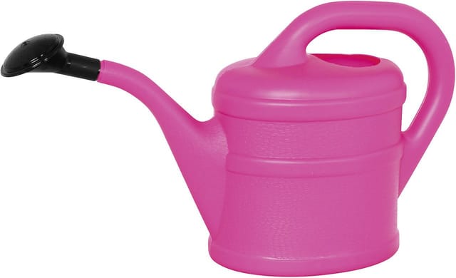 Gießkanne , 2 Liter, aus Kunststoff in violett, 31x11x20 cm, mit extralanger und präziser Gießtülle
