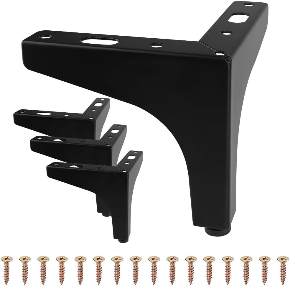 Möbelfüße, Sofafüße, Tischbeine Aus Metall, Möbelfüße Mit Einfach Zu Montierenden Schrauben, Für Sofas, Tv-möbel, Couchtische, Schränke Und Nachttische