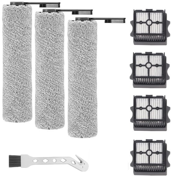Zubehörset – Nass- Und Trockensauger-zubehörset – Ersatzteile – 4 Filter, 3 Walzenbürsten, 1 Universeller Schwanenhalsbürstenkopf – S5-kombipackung