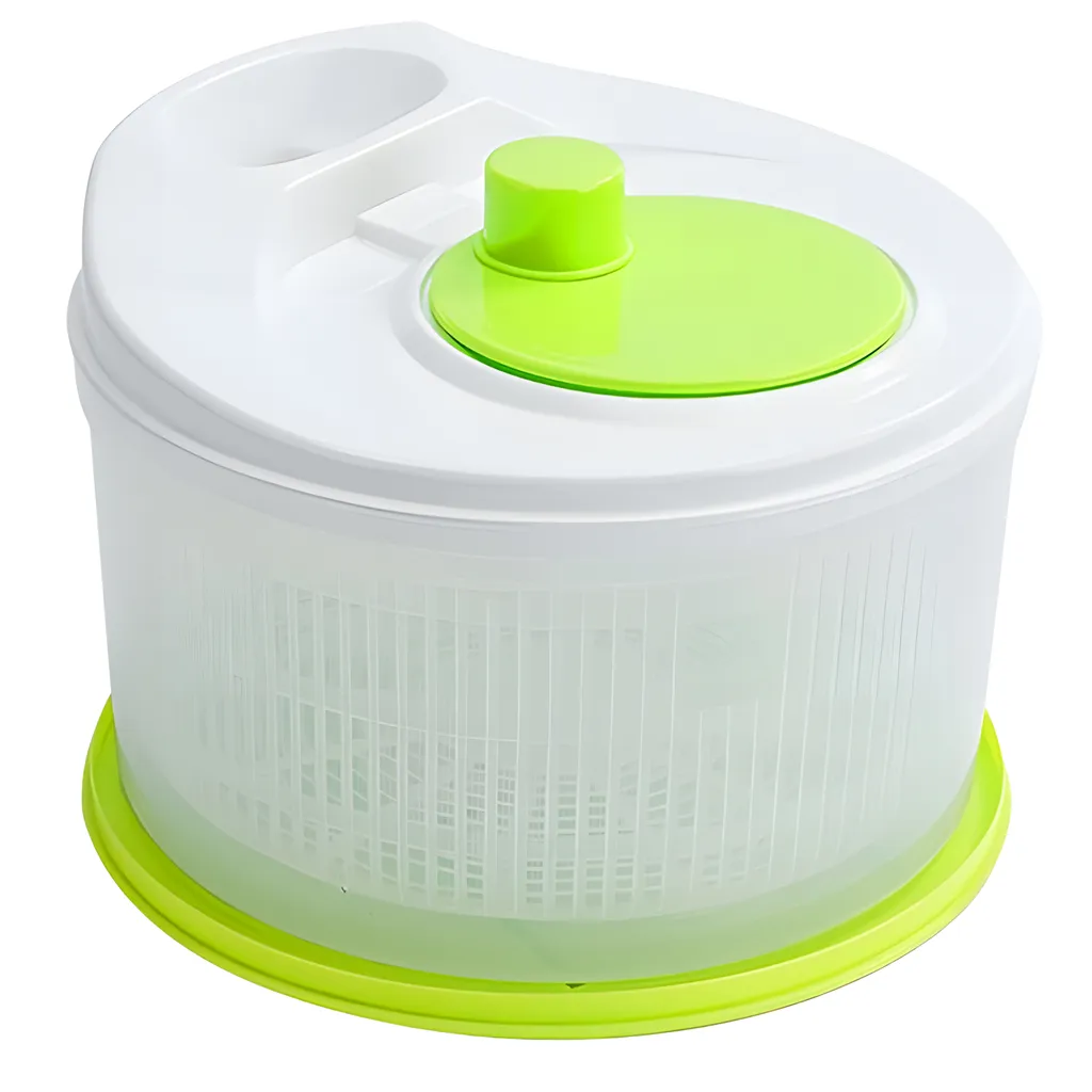 2,7-liter-salat-dörrautomat – Bpa-frei, Mit Kurbel Und Sieb, Trocknet Salate Und Gemüse Effizient, Spülmaschinenfest.