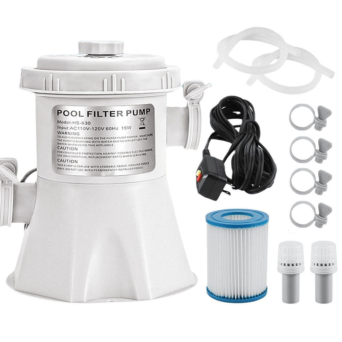 Aufstellpool-filterpumpe, 300-gallonen-poolfilter, Kartuschenpumpen, Elektrische Pools, Wasserpumpe Für Pools, Sandreinigungsset, Poolpumpen