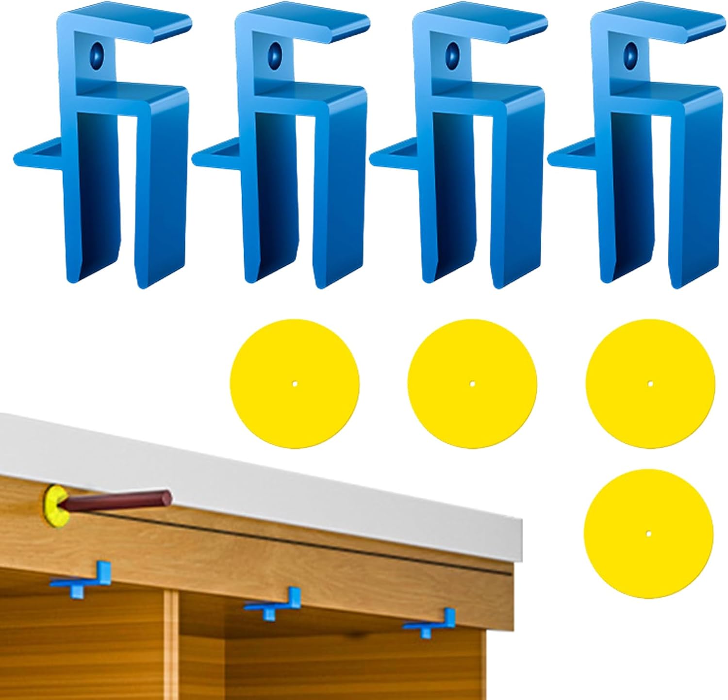 U-förmige Markierungsklemmen – Ein Holzbearbeitungsklemmen-set, Geeignet Für Schrankplatten.