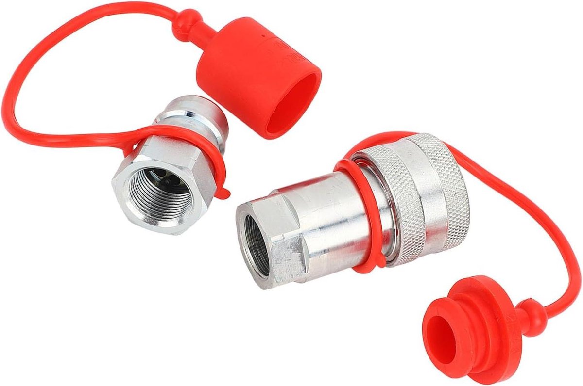 Hydraulische Schnellkupplung 3/4”, Gehärteter Stahl, Iso5675, Schnellkupplung, Hydraulisch.
