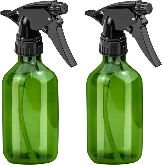 Leere Sprühflasche Mit Verstellbarem Sprühkopf – 2 Stück – Kunststoff – 300 Ml