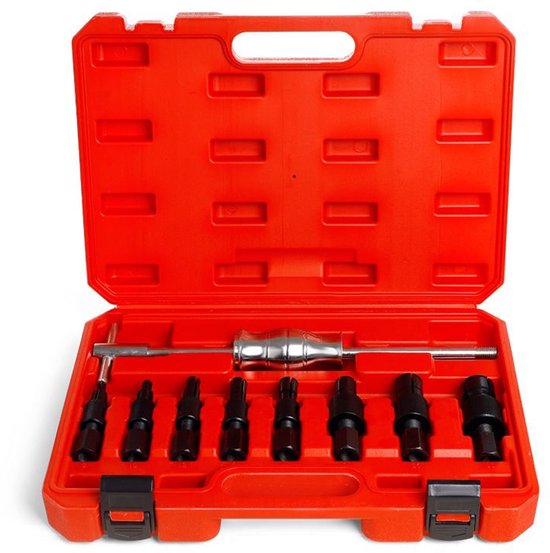 Eingebaute Abzugseinheit, Werkzeug Zum Entfernen Des Schlittengewichts, Eingebauter Werkzeugsatz (8–32 Mm, 9-teilig), Sackloch