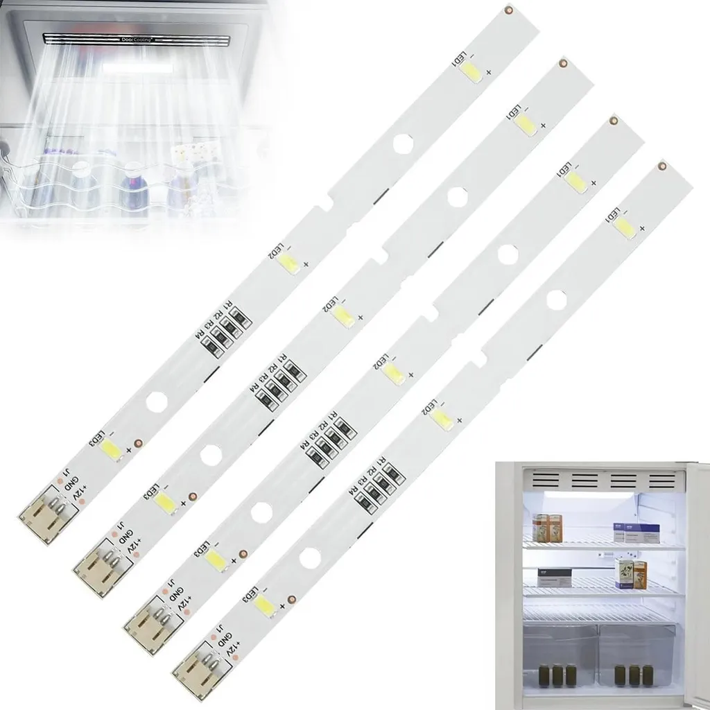 4er-pack Led-lichtleisten Für Rongsheng/hisense-kühlschränke, Ersatzbeleuchtung Für Kühlschränke, Kompatible Beleuchtung