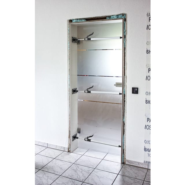 Profispann ® - Profispann Schnell Türspanner Alu 3er-Set 66 - 99 cm Türspanner