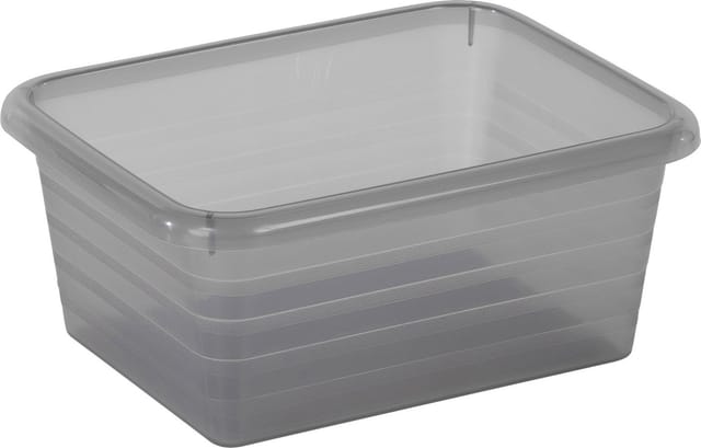 Rotho - Formatkörbchen Linus A7 anthrazit 14 x 11 x 6 cm Boxen, Körbchen & Kisten