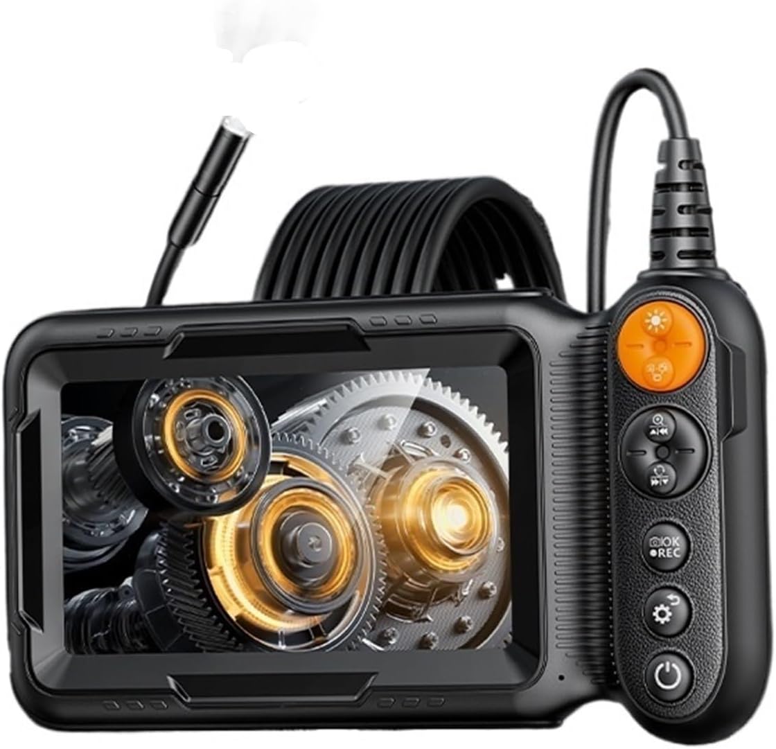 5-meter-endoskop-inspektionskamera, 8 Mm, 1080p-video, Industrietauglich, Mit 8 Leds, Wasserdicht, Einzeln, Zur Wandmontage, Für Automobilmotoren