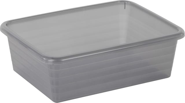 Rotho Formatkörbchen Linus A6 anthrazit 19 x 14,5 x 6 cm Boxen, Körbchen & Kisten