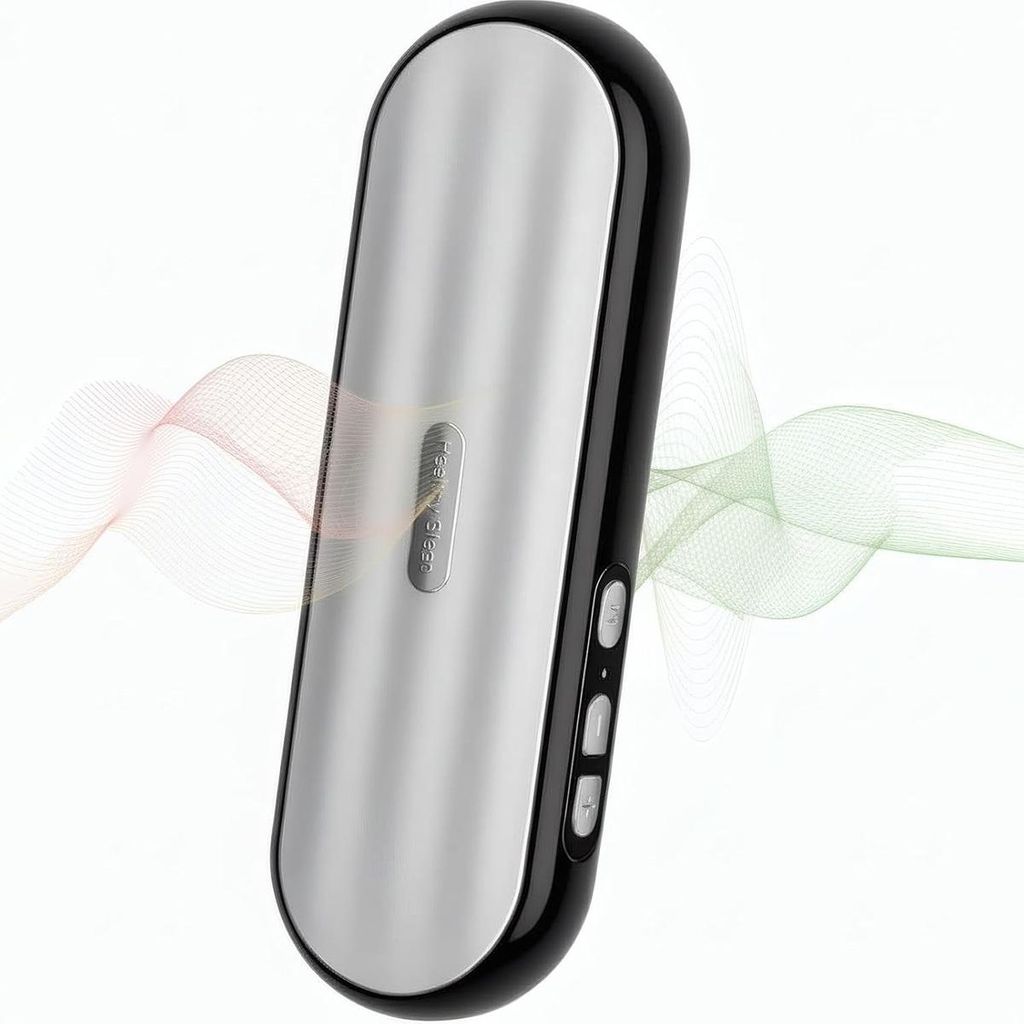 Bluetooth-knochenleitungskissenlautsprecher, Einschlafhilfe, Für Kinder Und Erwachsene, Kabellos, Unterstützt Tf-karte, Eingebautes Weißes Rauschen, Schwarz.