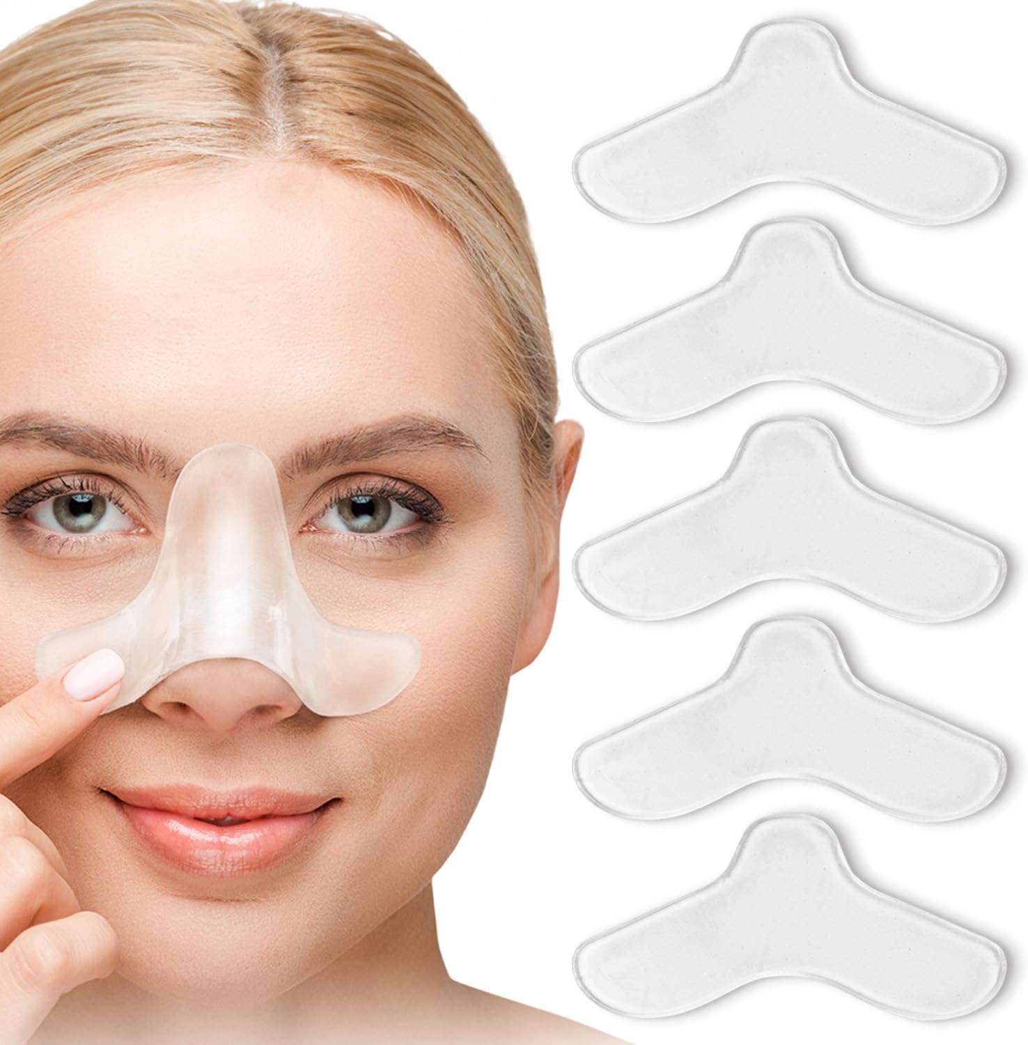 Geeignet Für Airsense 11 Geräte Und Cpap-zubehör – 5 Individuell Zuschneidbare Silikon-nasenpads – Reduziert Hautreizungen Und Erhöht Den Tragekomfort Der Nasenschiene