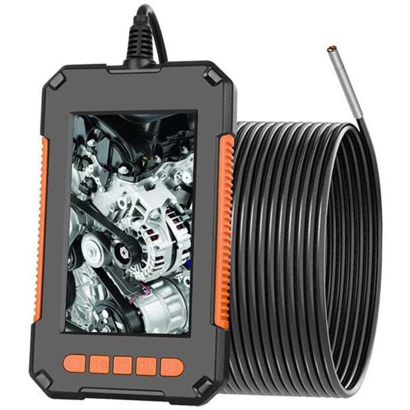 Industrielle Endoskop-inspektionskamera, 1080p Digital, Doppellinse, 4,3"-lcd, Ip67 Wasserdicht – 10 M