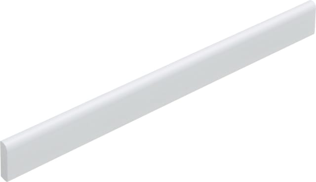 Abschlussleiste 90 cm 21 x 5 mm weiß Leisten - Primo