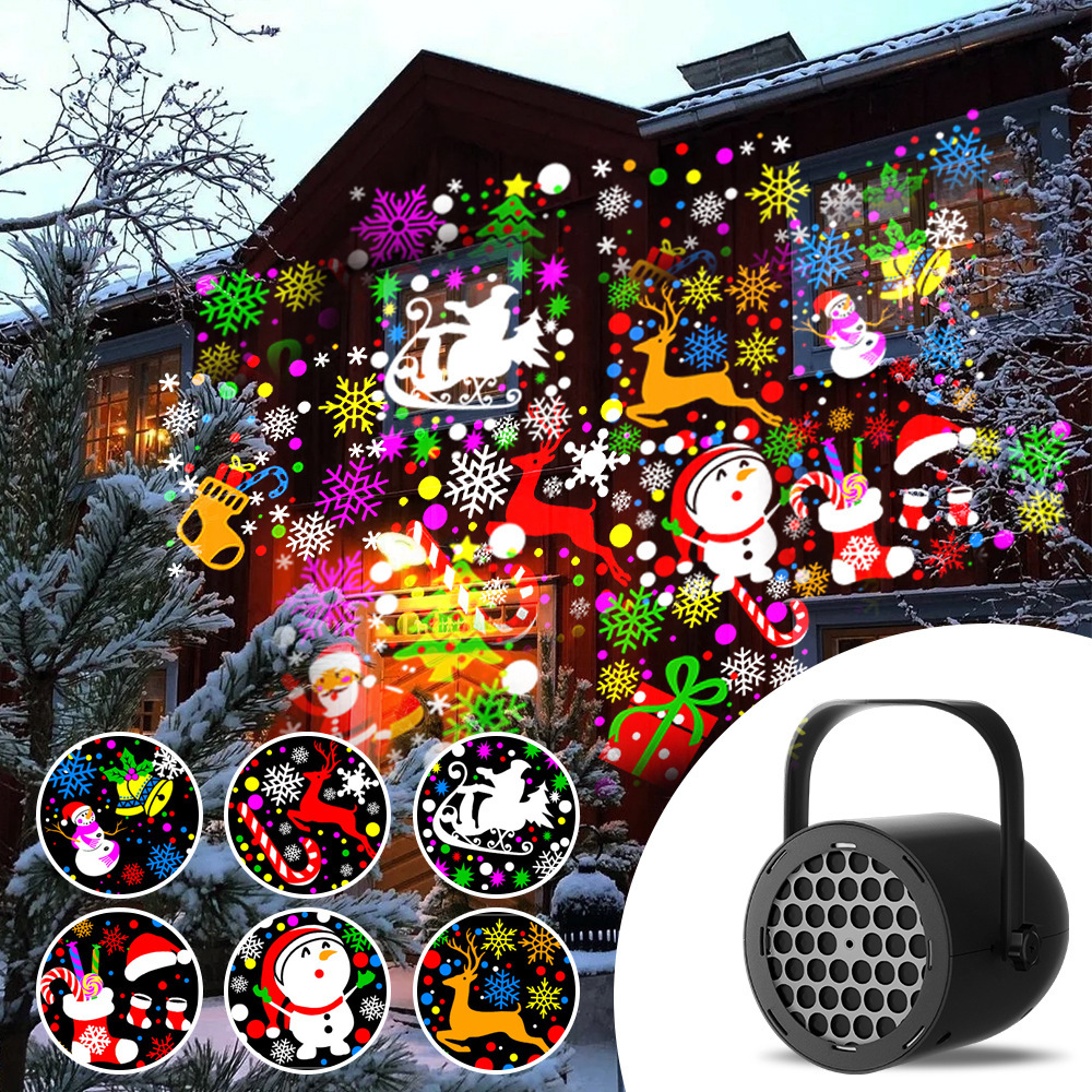 Weihnachtsprojektorlicht, Usb-betriebener Projektor, Dekoratives Licht