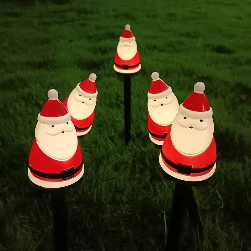 Solarbetriebene Led-weihnachtsbeleuchtung, Gartenbeleuchtung, Festliche Rasenbeleuchtung, Dekorative Beleuchtung