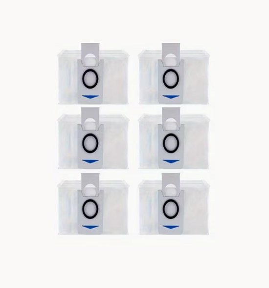 Ersatzteile Für Ecovacs Deebotx1 Omni / X1turbo / X1 Plus / T10 Omni Saugroboter, Inklusive 6 Staubbeutel.