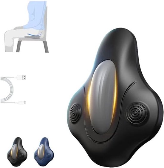 Beckenbodentrainer Für Männer/frauen, Beckenboden-übungsgerät, Kegel-trainer Mit 6 Einstellbaren Geschwindigkeiten, Zielt Auf Den Pc-muskel Ab, Geräuschloses Design(2)