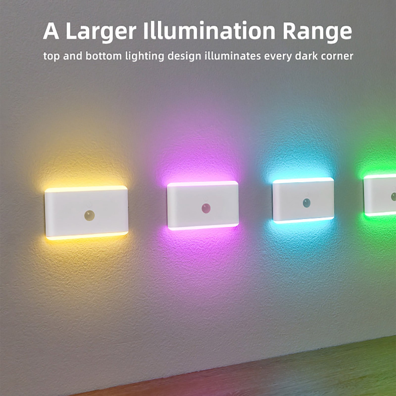 Räumungsverkauf Led-nachtlicht Mit Bewegungsmelder – Wiederaufladbar – Helligkeit Einstellbar – Magnetische Wandleuchte – Für Schlafzimmer, Flure Und Treppenhäuser