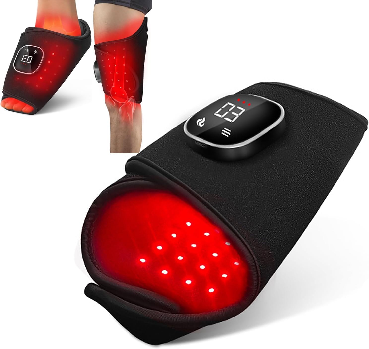 Faltbare Leselupe, Tischlampe, Usb-anschluss, 8 Leds Zum Lesen