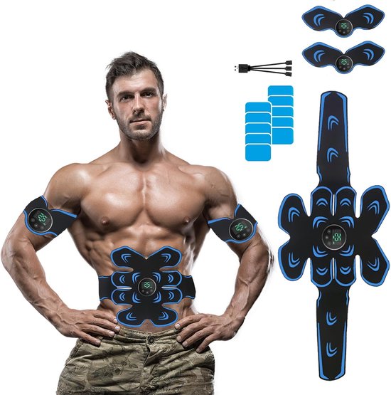 Bauchmuskelstimulator – Bauchmuskeltrainer Mit Band – Trainingsgerät